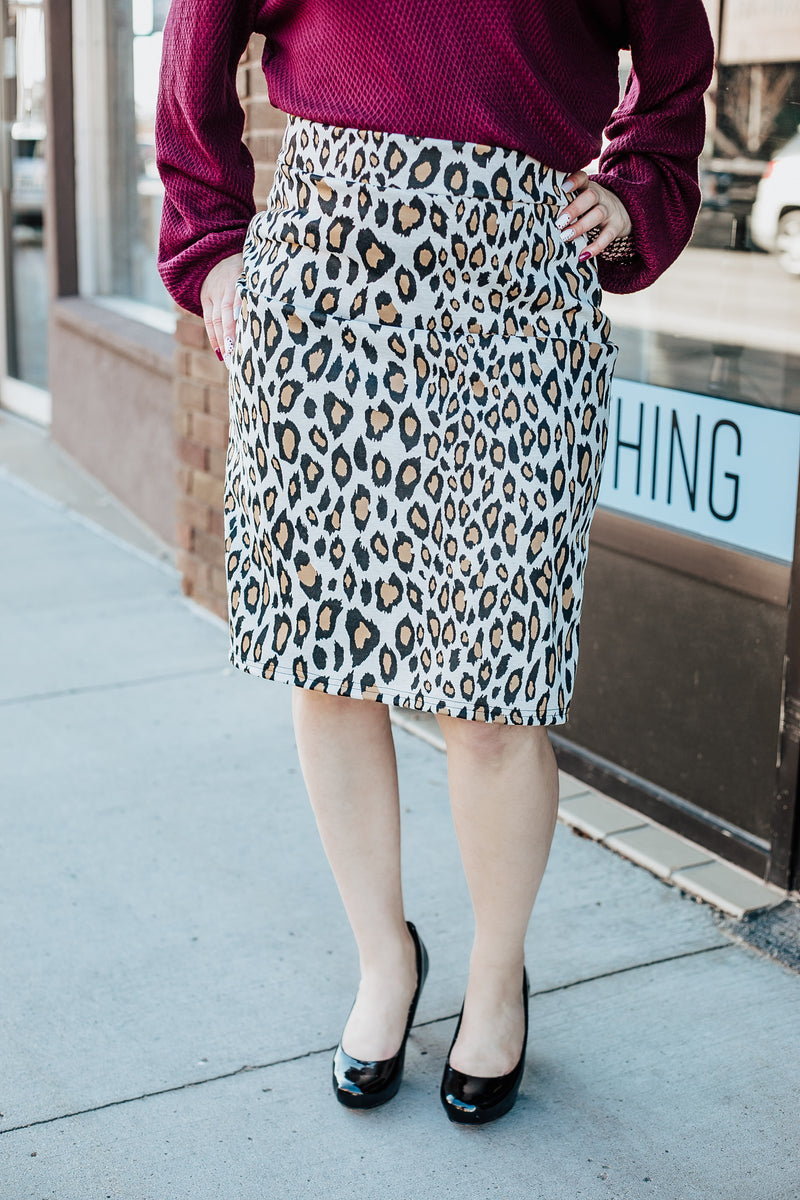 Leopard Print Pencil Skirt – the Rules